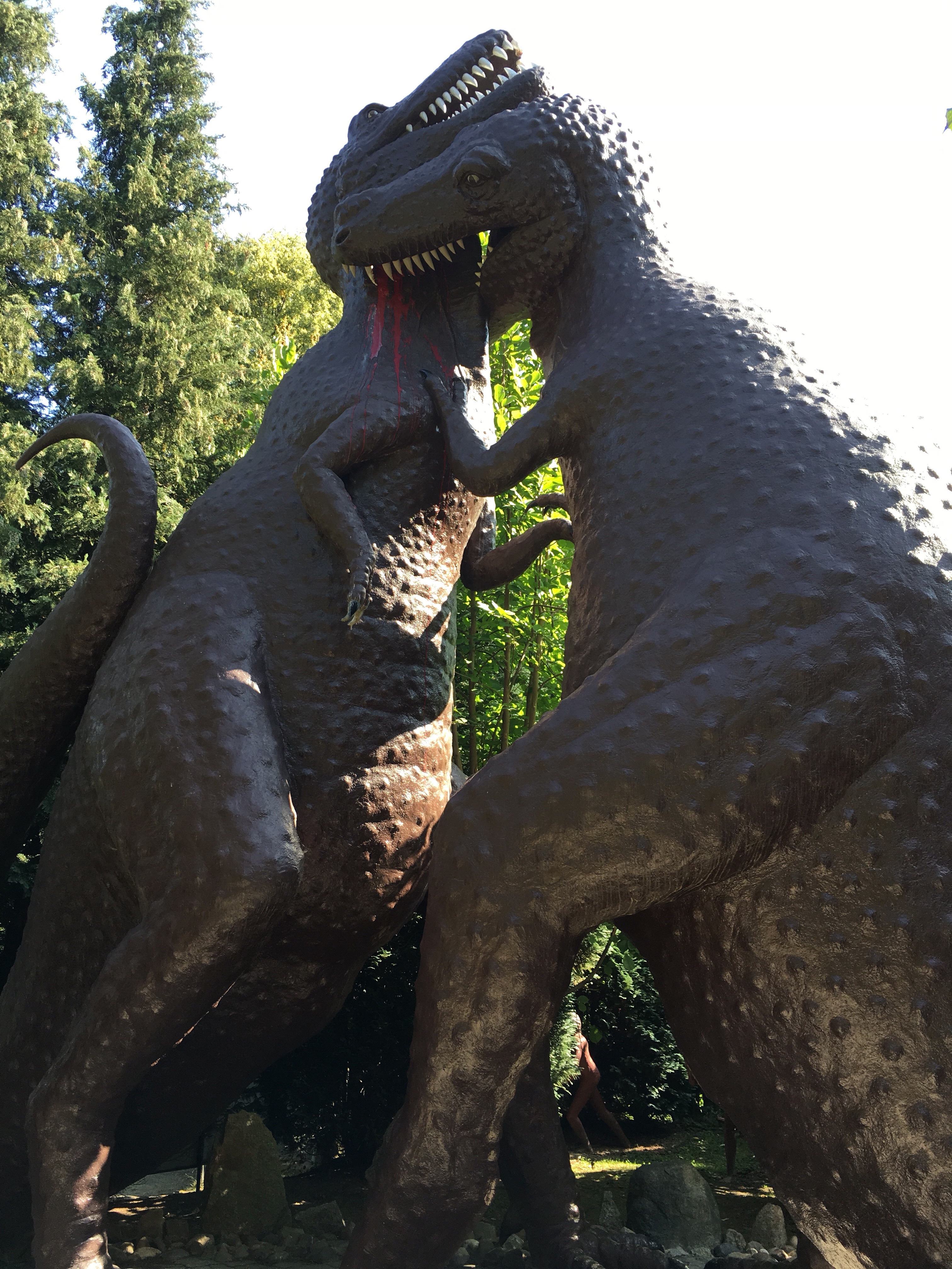 Dinosaurier im Kampf Kleinwelka