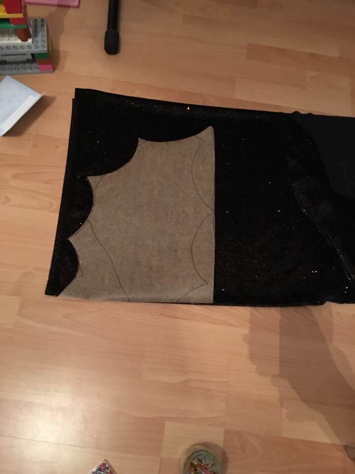 Fledermaus Flügel nähen