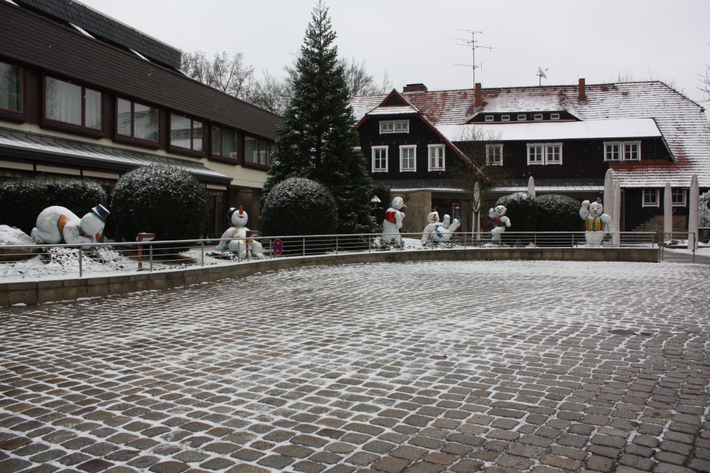 Schneemänner Bastei