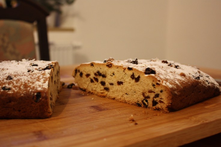 Striezel Stollen selbst gebacken