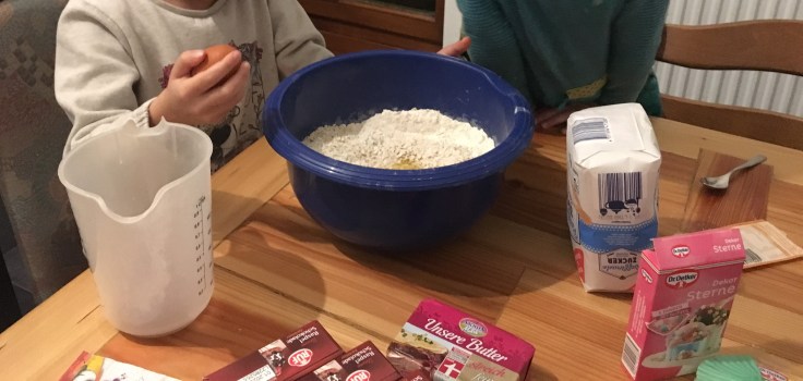 mit kindern backen