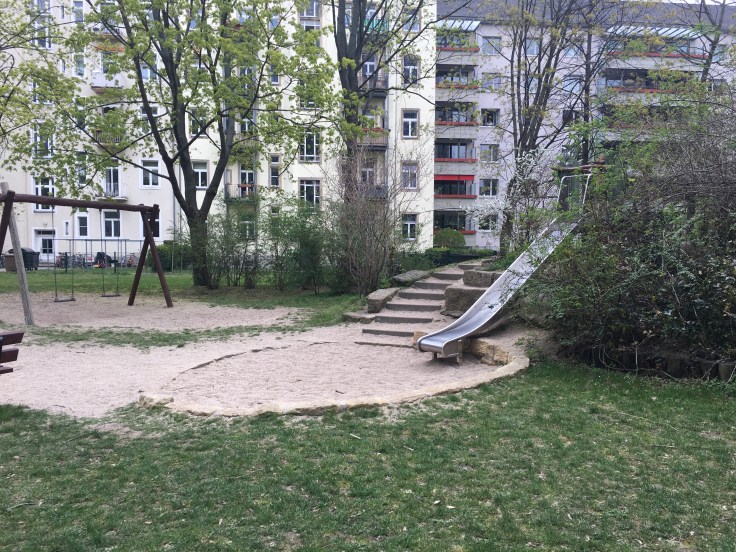 spielplatz Dresden Florian Geyer Straße Rutsche