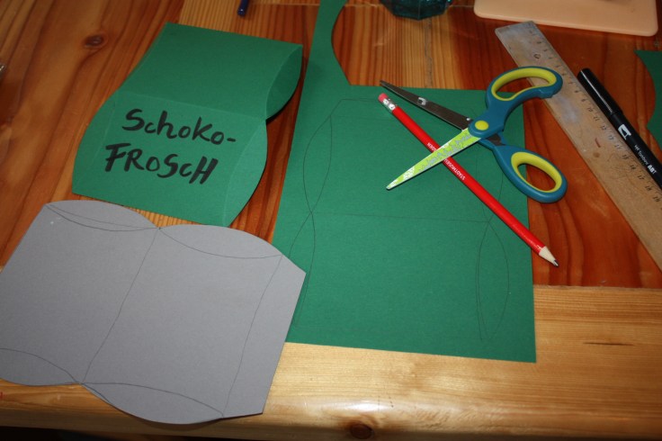 Schokofrösche Verpackung