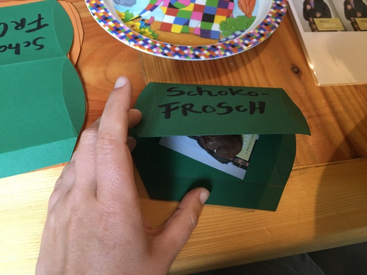 Schokofrosch Harry Potter