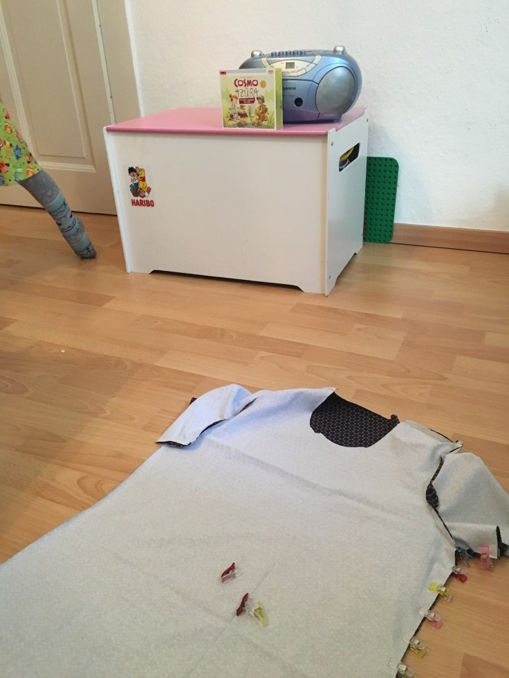 nähen und cd hören