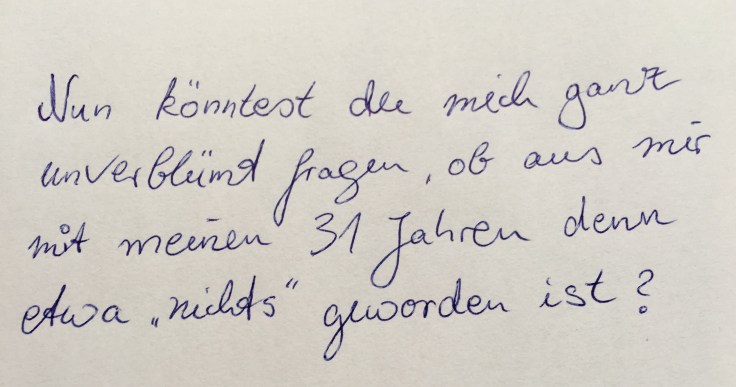 Brief Auszug