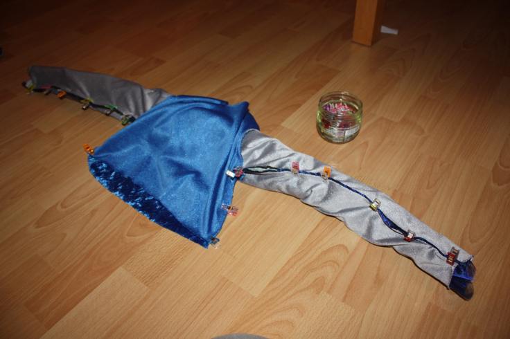 oberteil mit flügeln zunähen