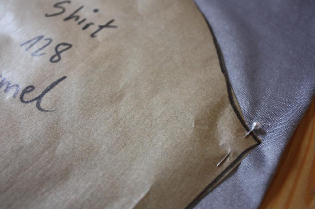 schnittmuster feststecken