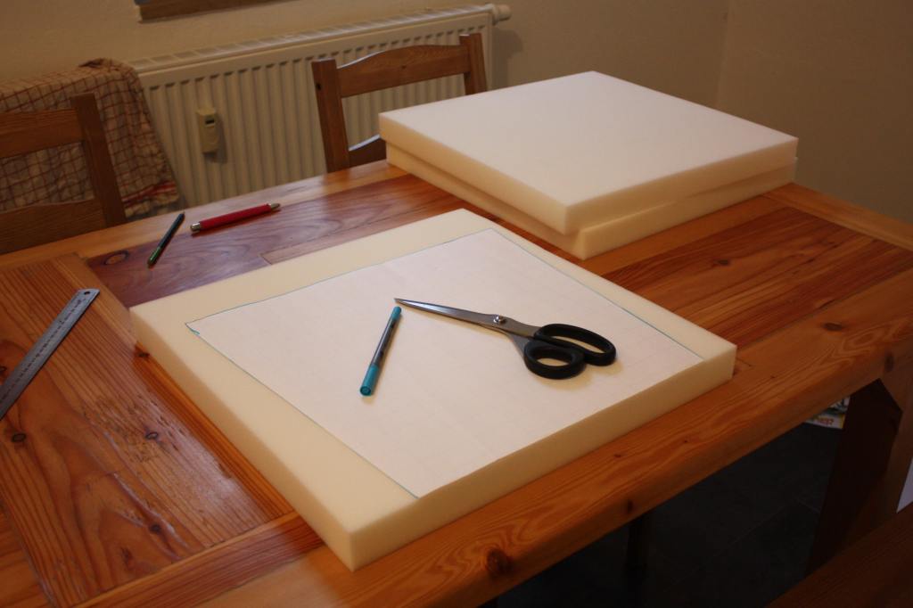 Schuamstoff für Stuhlkissen