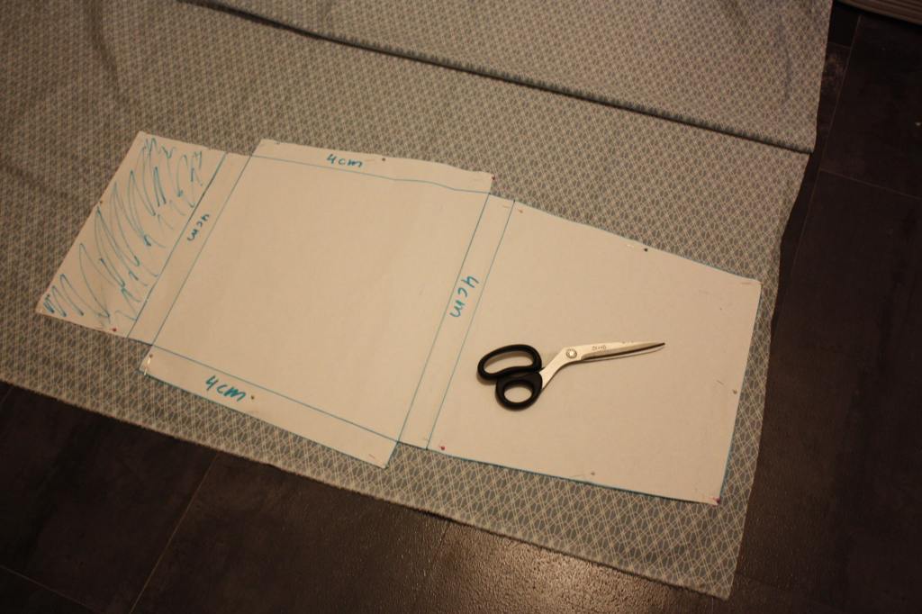 Stoff zuschneiden