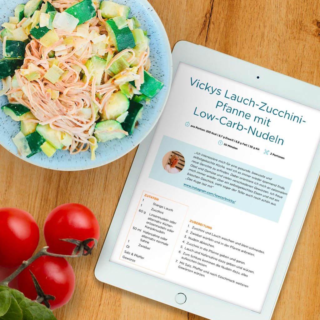 Tipp: kostenloses E-Book mit Rezepten für&nbsp;Diabetiker