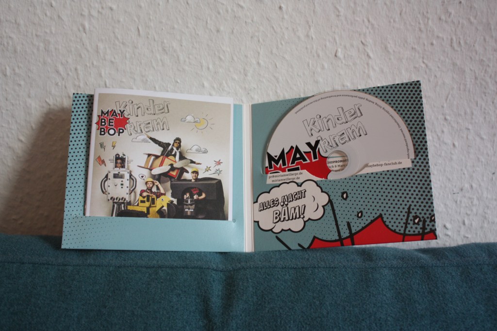 CD Maybepop Kinderkram und Booklet