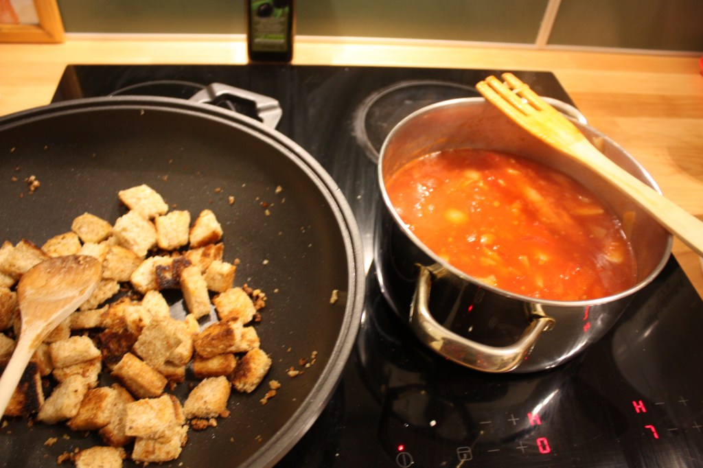 Tomatensuppe für Kinder kochen