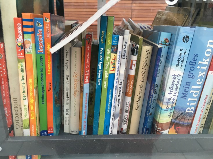 Bücher im Bücherschrank Dresden