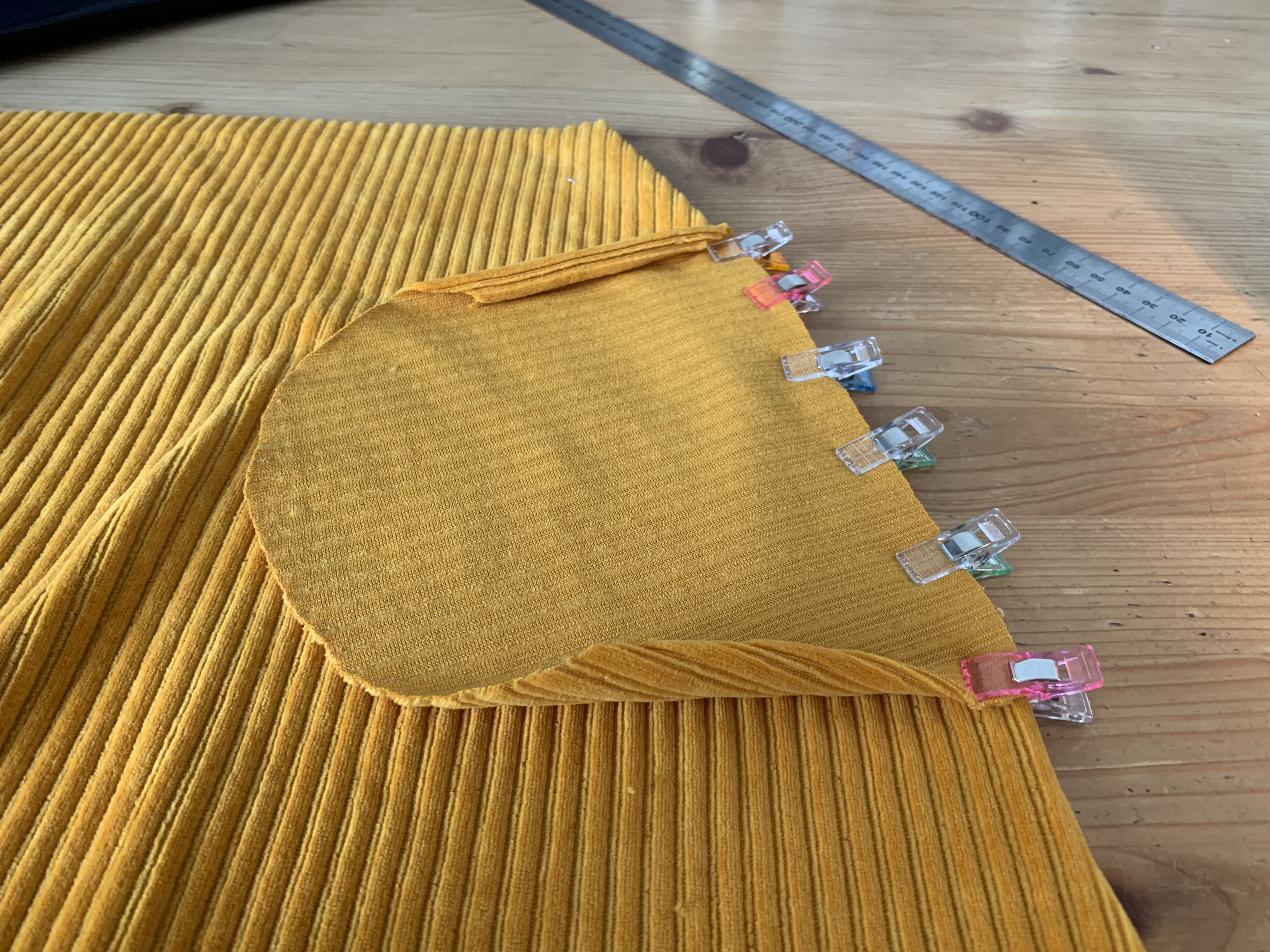 Hosentasche feststecken