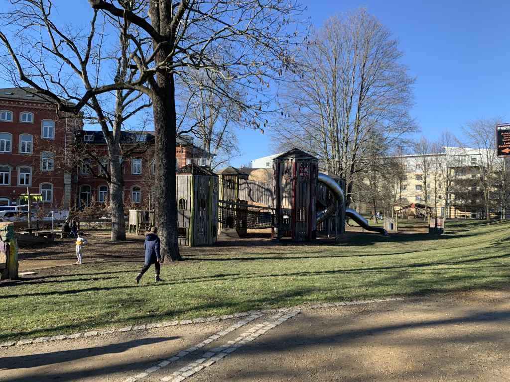 Spielplatz an der Zwickauer Mulde