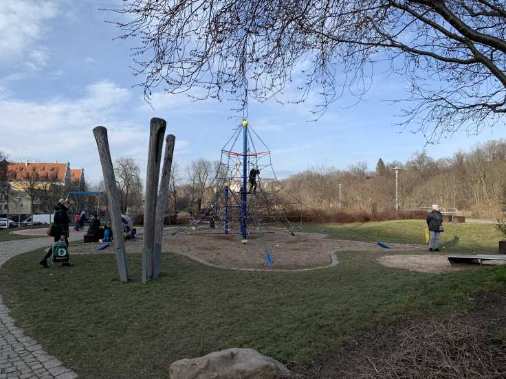 Spielplatz an der Mulde in Zwickau