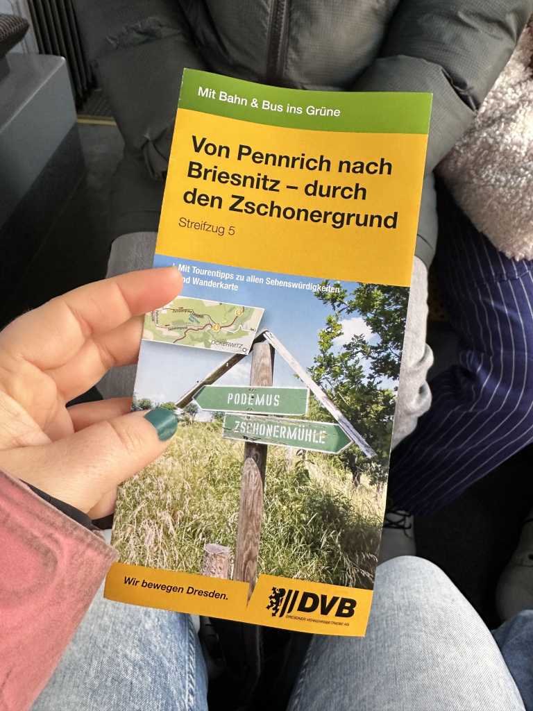 Flyer "Von Pennrich nach Briesnitz - durch den Zschornergrund. Streifzug 5"