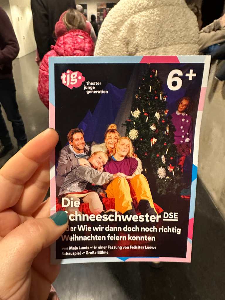 Theaterflyer für "Die Schneeschwester"