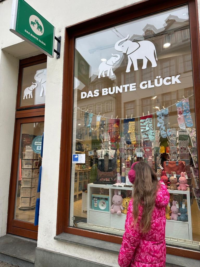 Geschäft "Das bunte Glück"