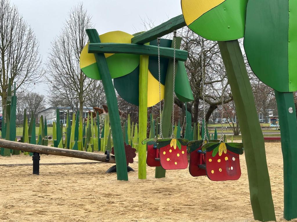 Schaukeln im egapark