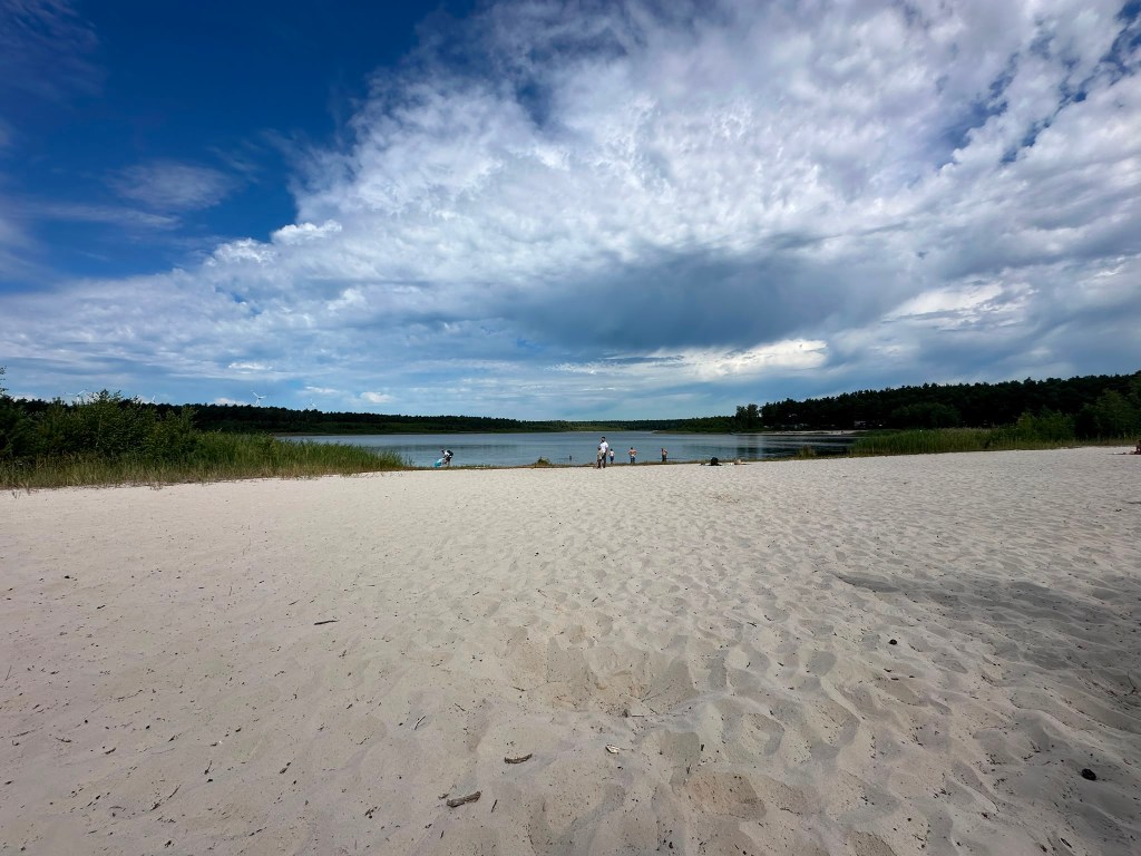 See an einem Sandstrand